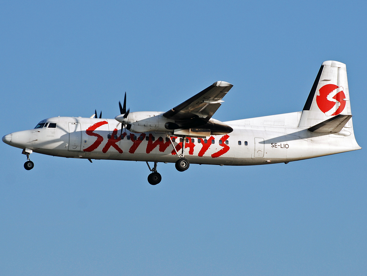 SE-LIO (20146) 1989 Fokker 50