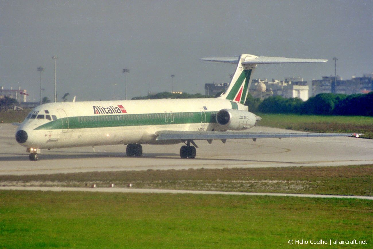 I-DATD · McDonnell Douglas MD-82 · (LIS / LPPT)