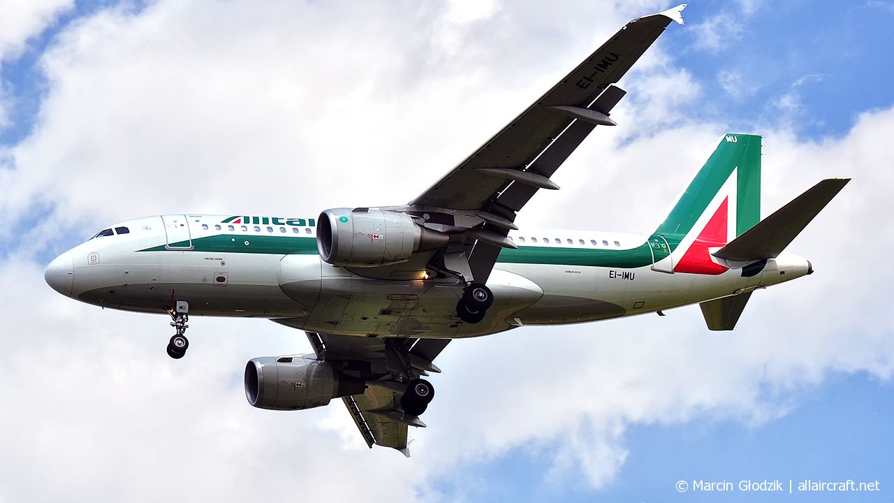 EI-IMU · Airbus A319-111 · (KRK / EPKK)