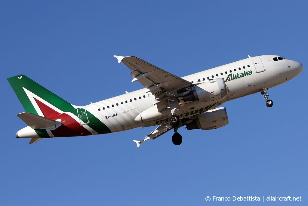 EI-IMF · Airbus A319-112 · (MLA / LMML)