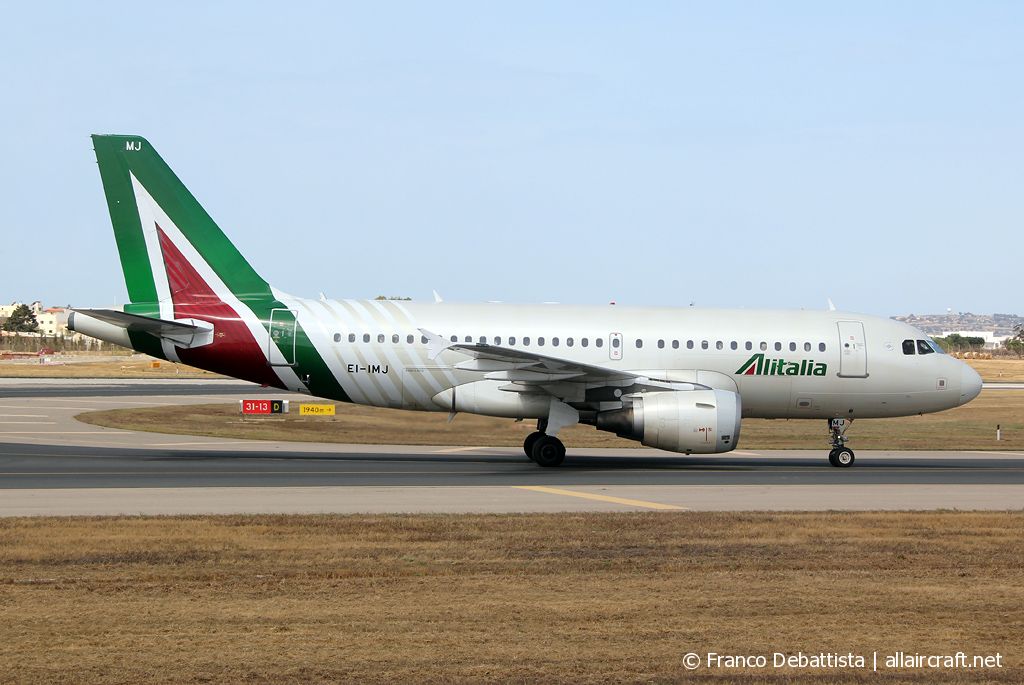 EI-IMJ · Airbus A319-112 · (MLA / LMML)