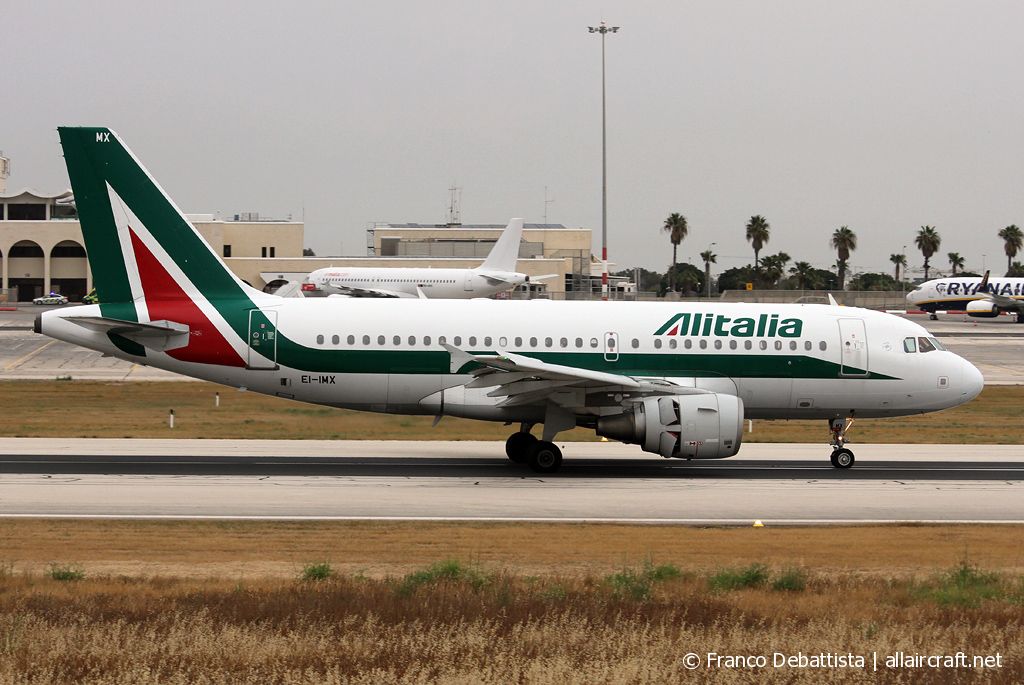 EI-IMX · Airbus A319-111 · (MLA / LMML)