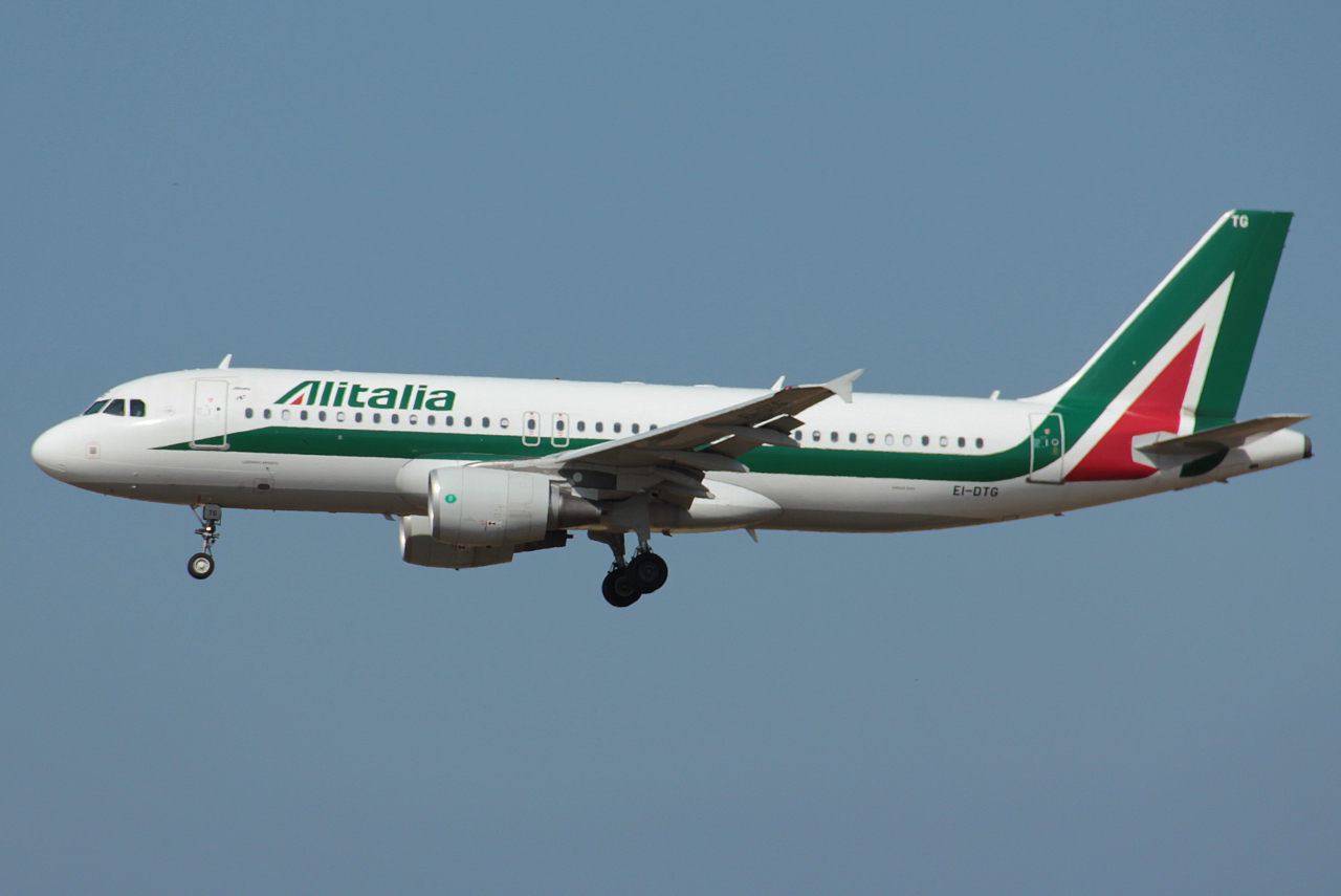 EI-DTG · Airbus A320-216 · (FCO / LIRF)