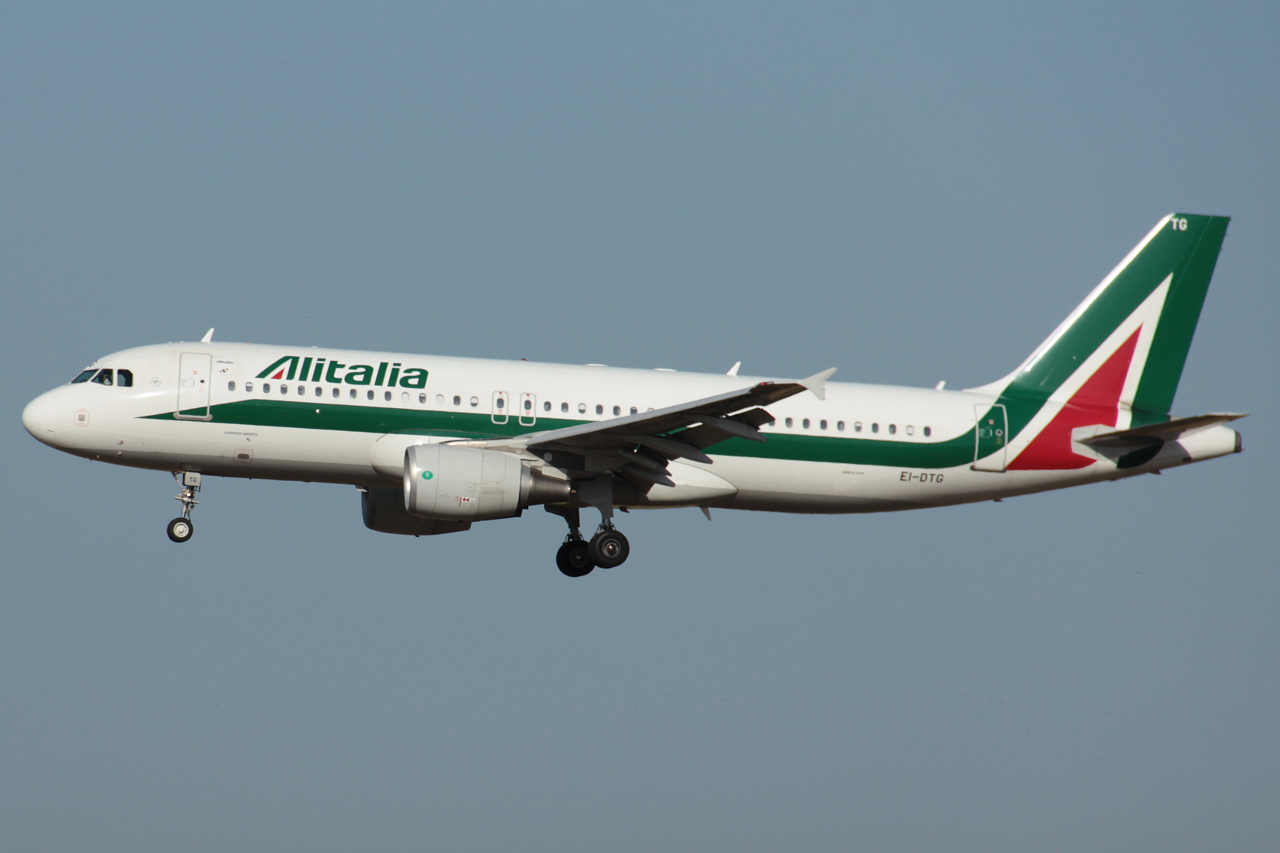 EI-DTG · Airbus A320-216 · (FCO / LIRF)