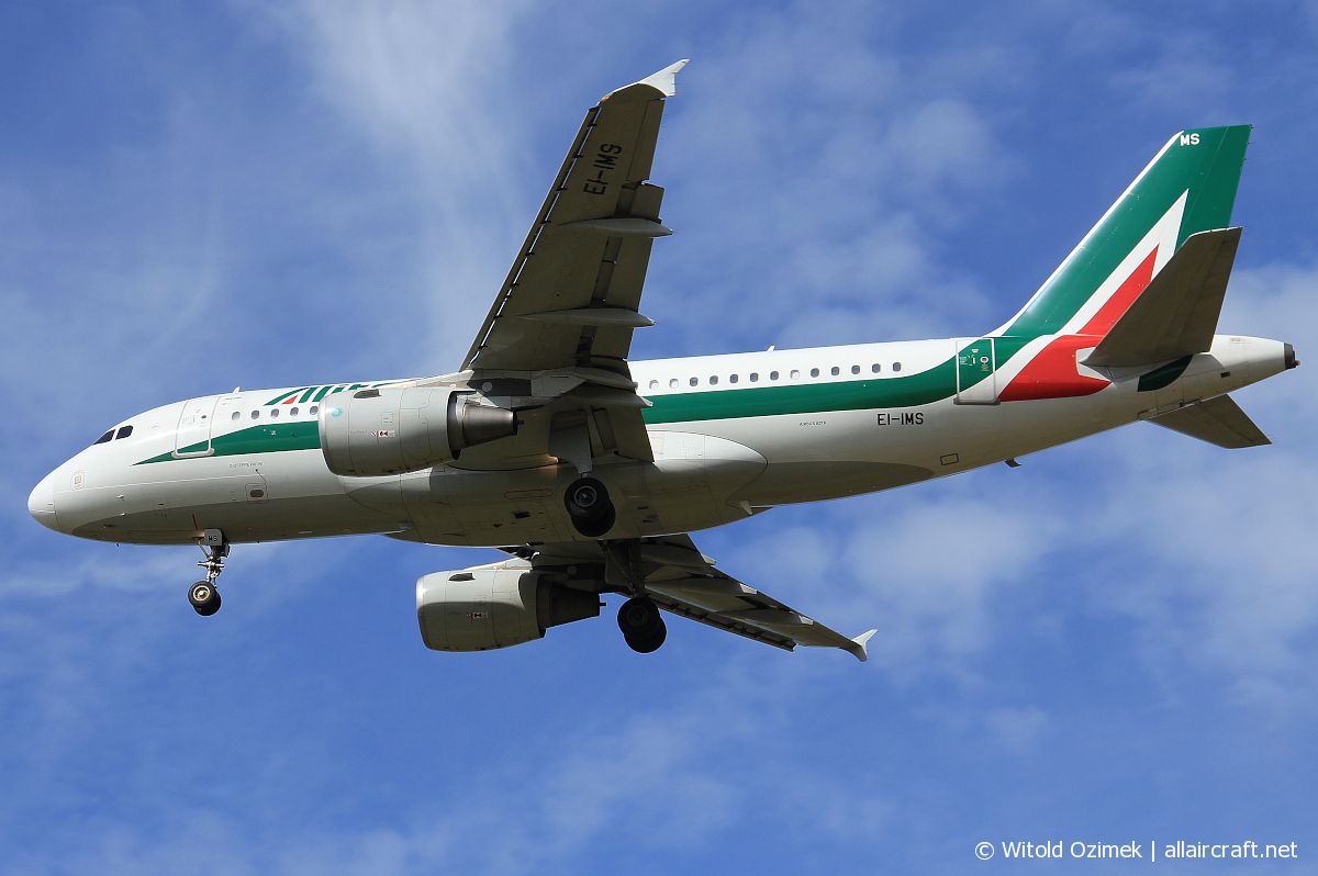 EI-IMS · Airbus A319-111 · (FCO / LIRF)
