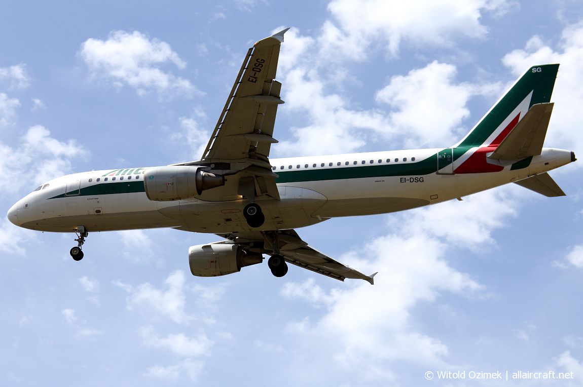 EI-DSG · Airbus A320-216 · (FCO / LIRF)