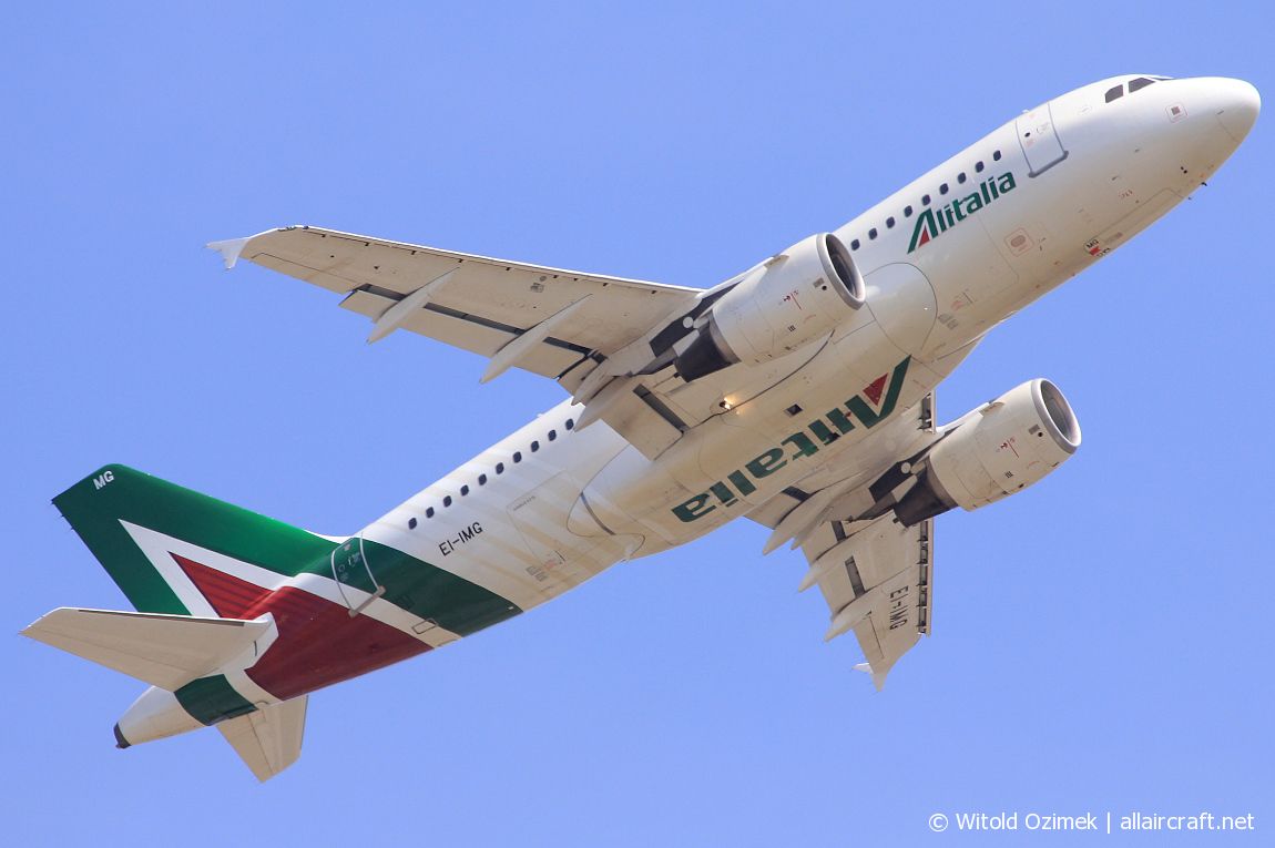 EI-IMG · Airbus A319-112 · (FCO / LIRF)