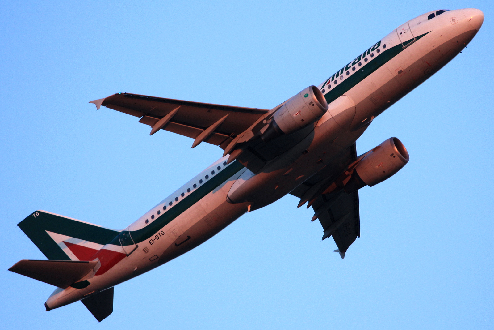 EI-DTG · Airbus A320-216 · (FCO / LIRF)