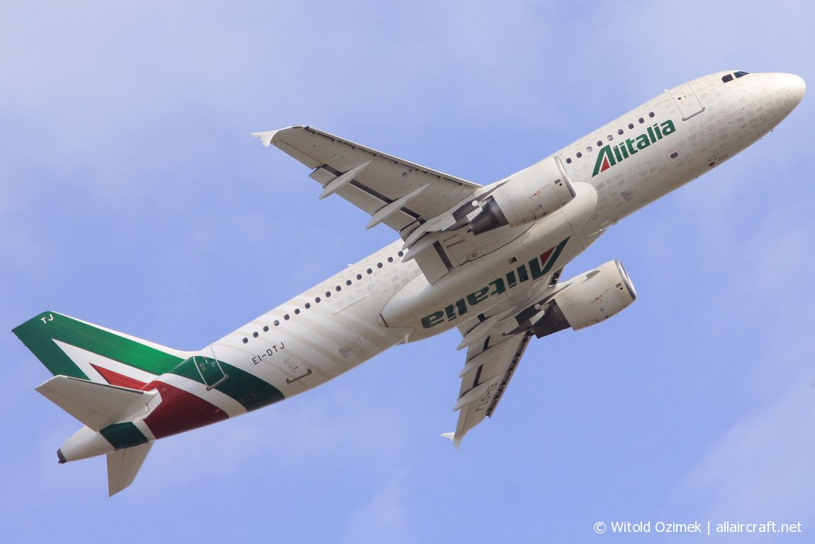 EI-DTJ · Airbus A320-216 · (FCO / LIRF)