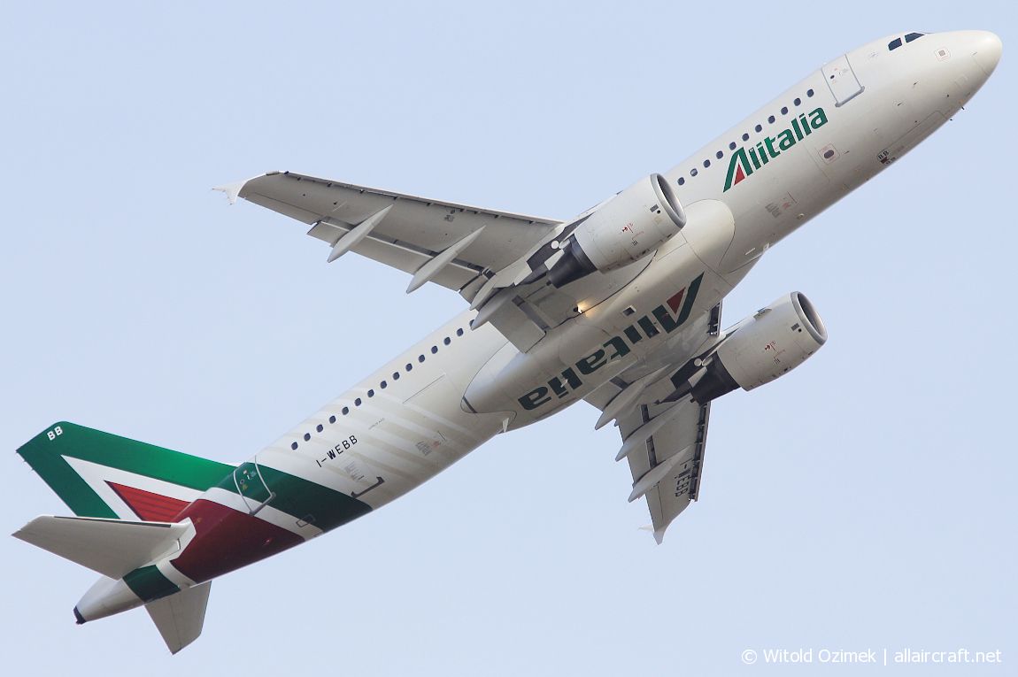 I-WEBB (3161) 2007 Airbus A320-214