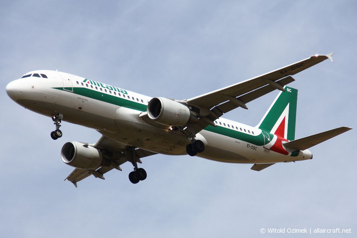 EI-DSC · Airbus A320-216 · (FCO / LIRF)