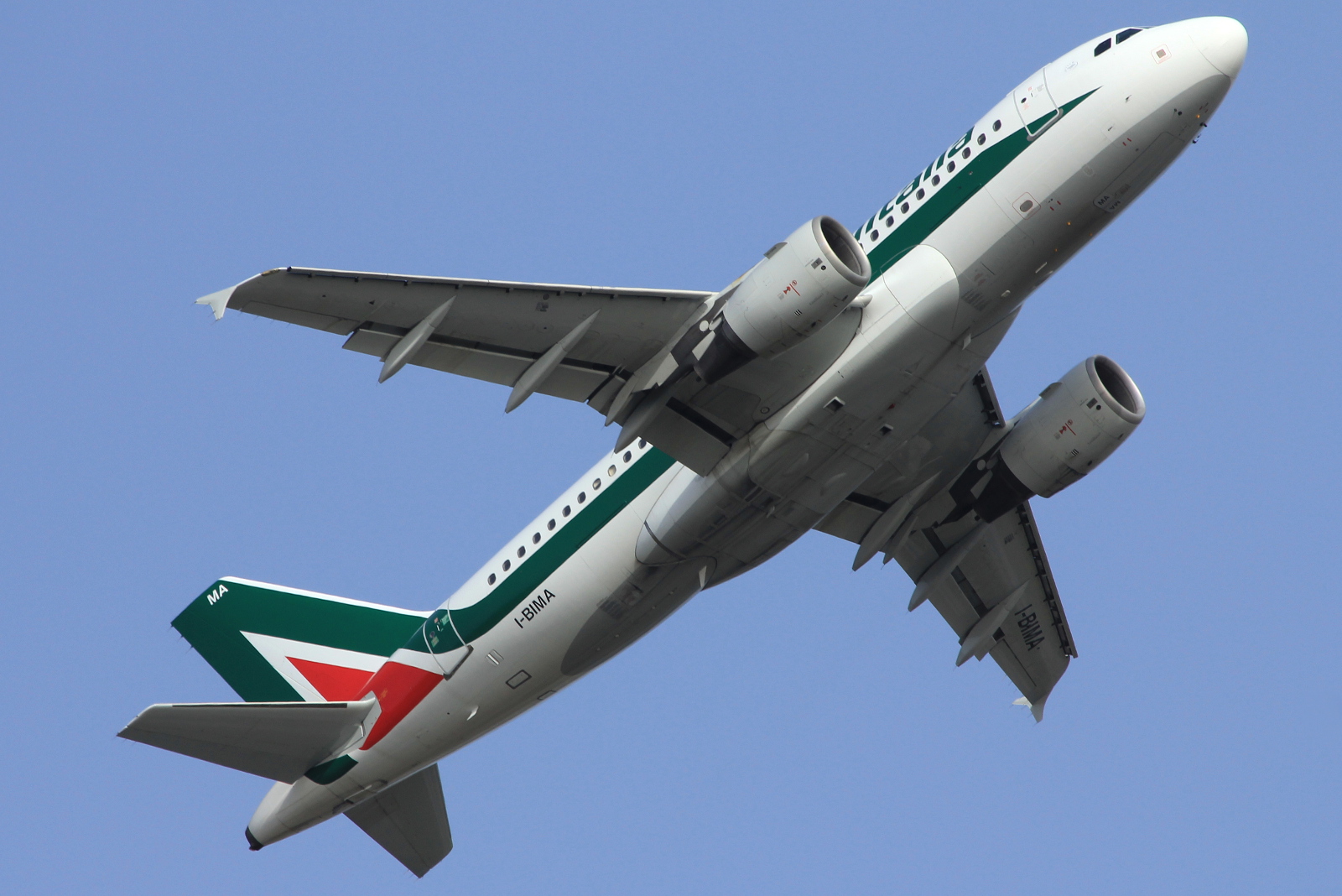I-BIMA · Airbus A319-112 · (FCO / LIRF)