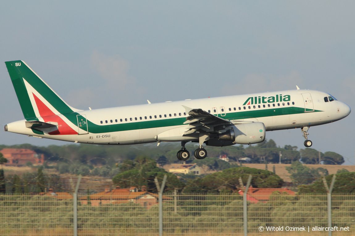 EI-DSU · Airbus A320-216 · (FCO / LIRF)