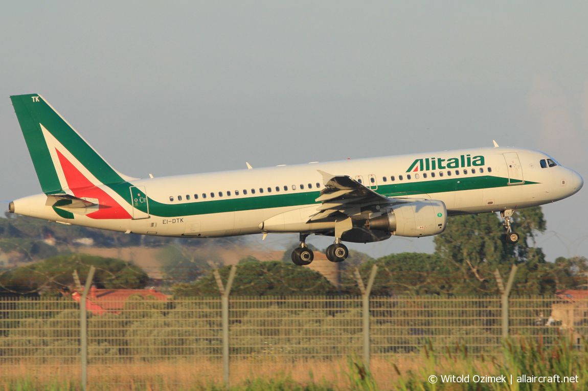 EI-DTK · Airbus A320-216 · (FCO / LIRF)