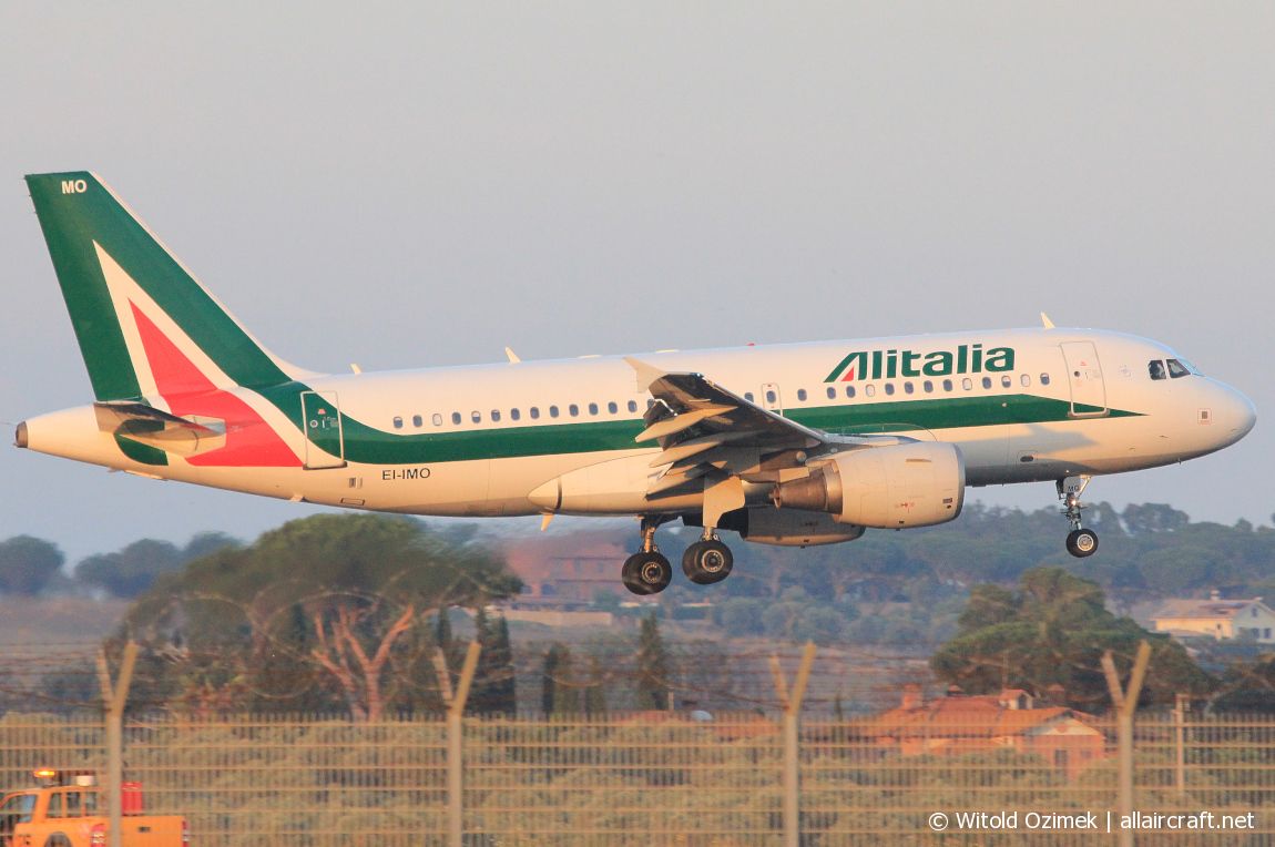 EI-IMO · Airbus A319-112 · (FCO / LIRF)