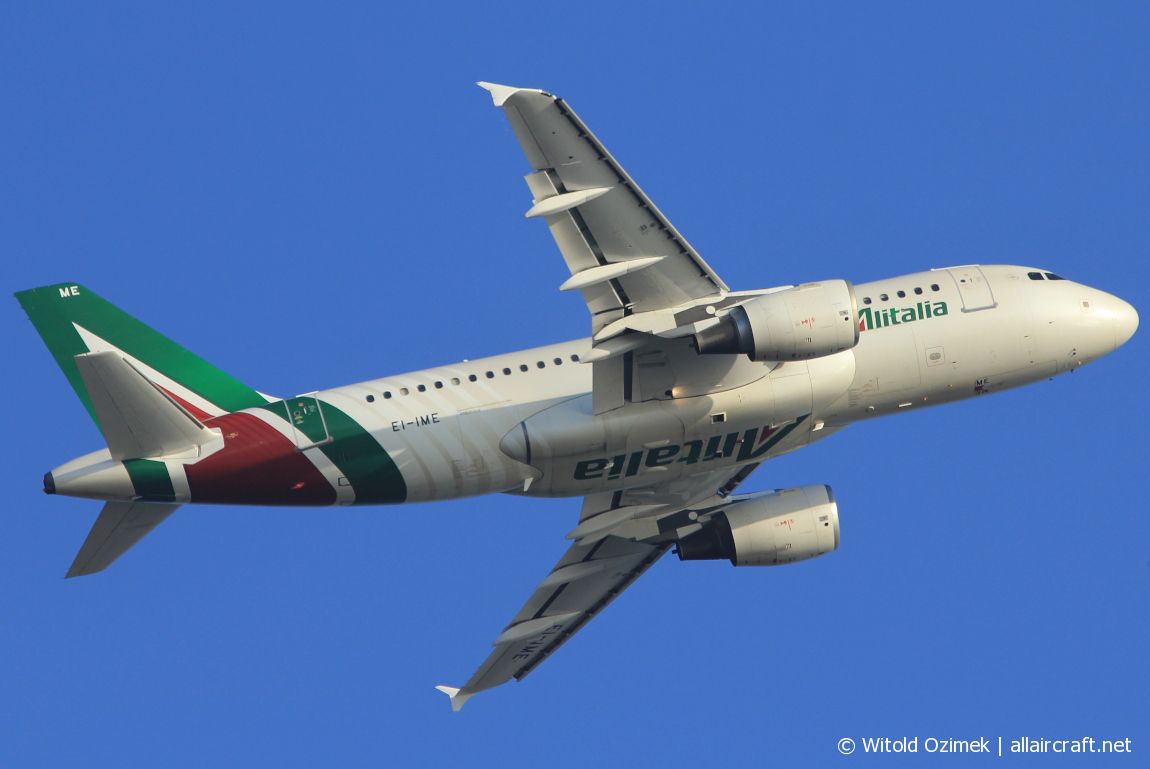 EI-IME · Airbus A319-112 · (FCO / LIRF)