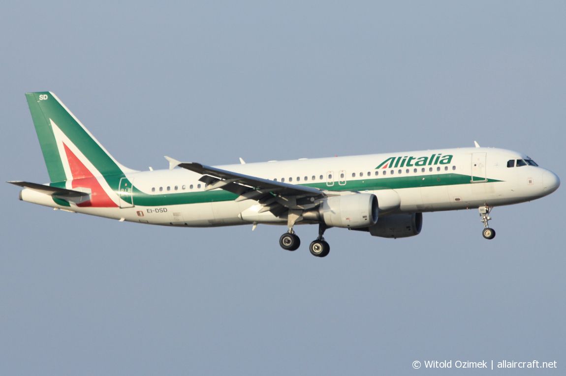 EI-DSD · Airbus A320-216 · (FCO / LIRF)