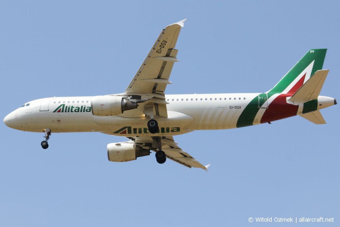 EI-DSV · Airbus A320-216 · (FCO / LIRF)
