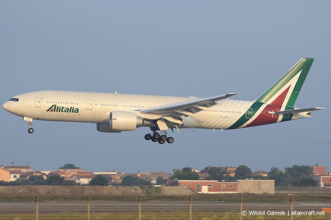 EI-DBL · Boeing 777-243/ER · (FCO / LIRF)