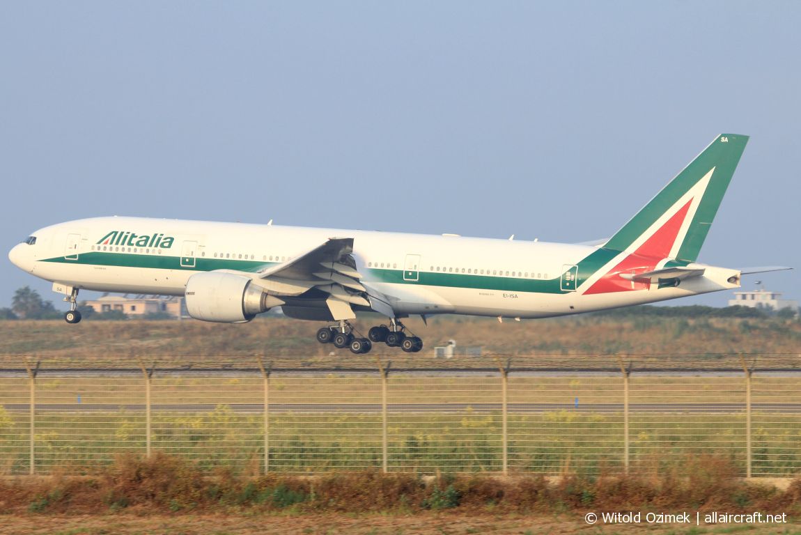 EI-ISA · Boeing 777-243(ER) · (FCO / LIRF)