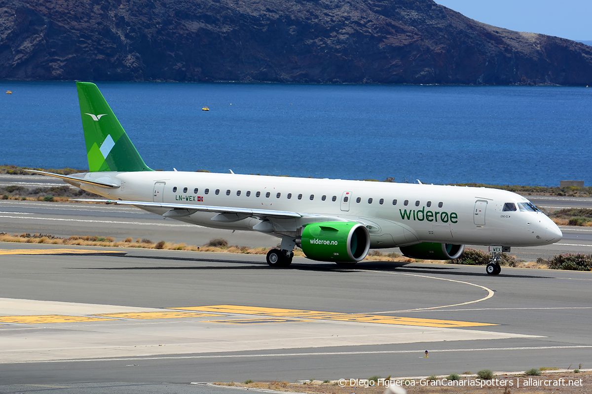 LN-WEX · Embraer E190-E2 · (LPA / GCLP)