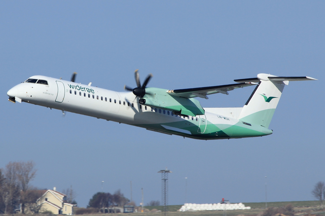 LN-WDH · Bombardier Dash 8-Q402 · (SVG / ENZV)