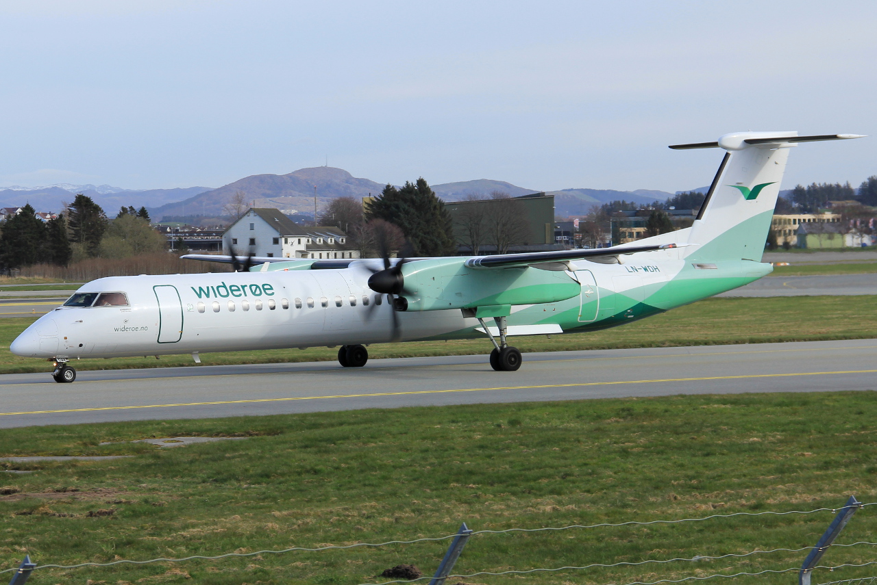 LN-WDH · Bombardier Dash 8-Q402 · (SVG / ENZV)