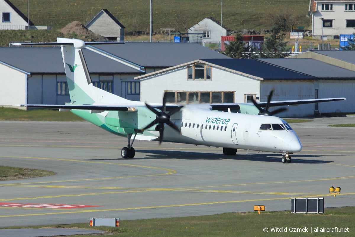 LN-WDI · Bombardier Dash 8-Q402 · (SVG / ENZV)