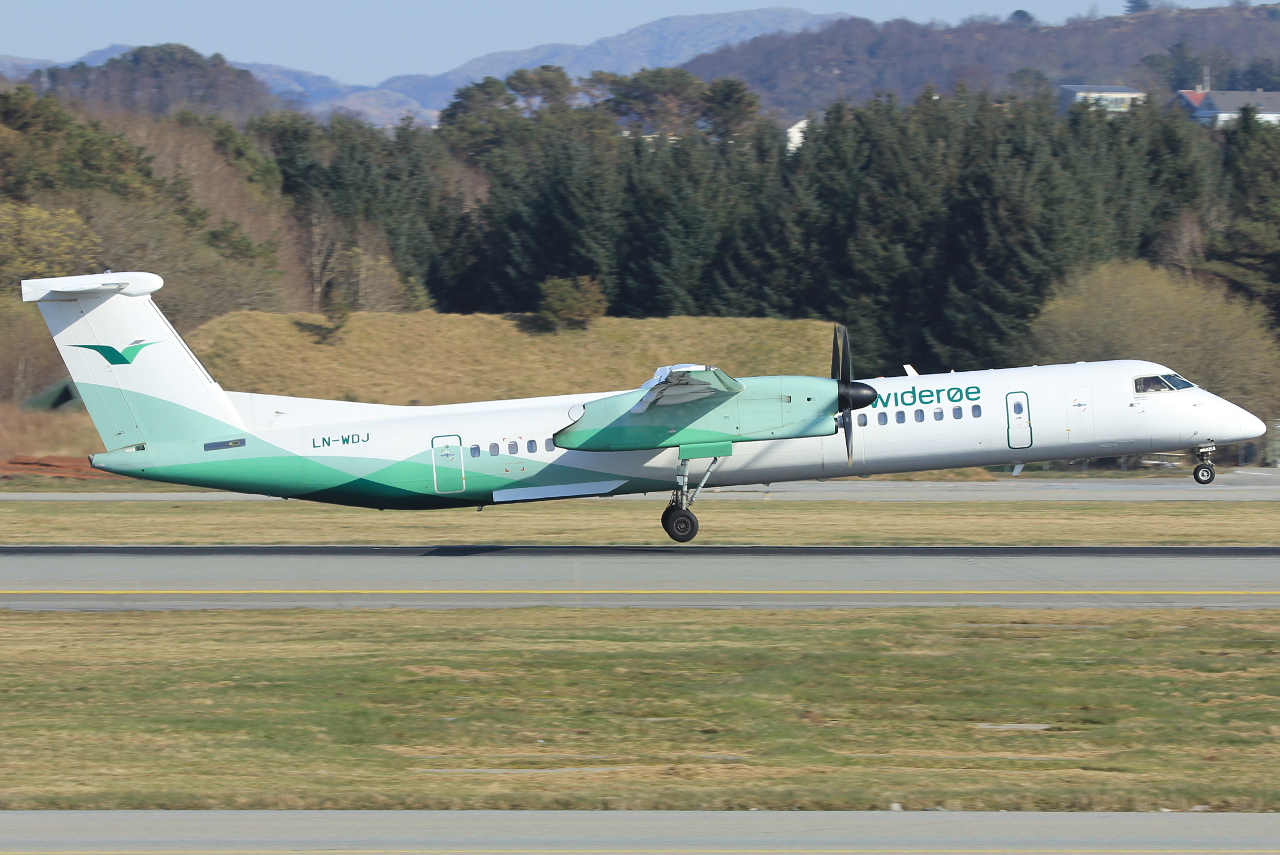 LN-WDJ · Bombardier Dash 8-Q402 · (SVG / ENZV)