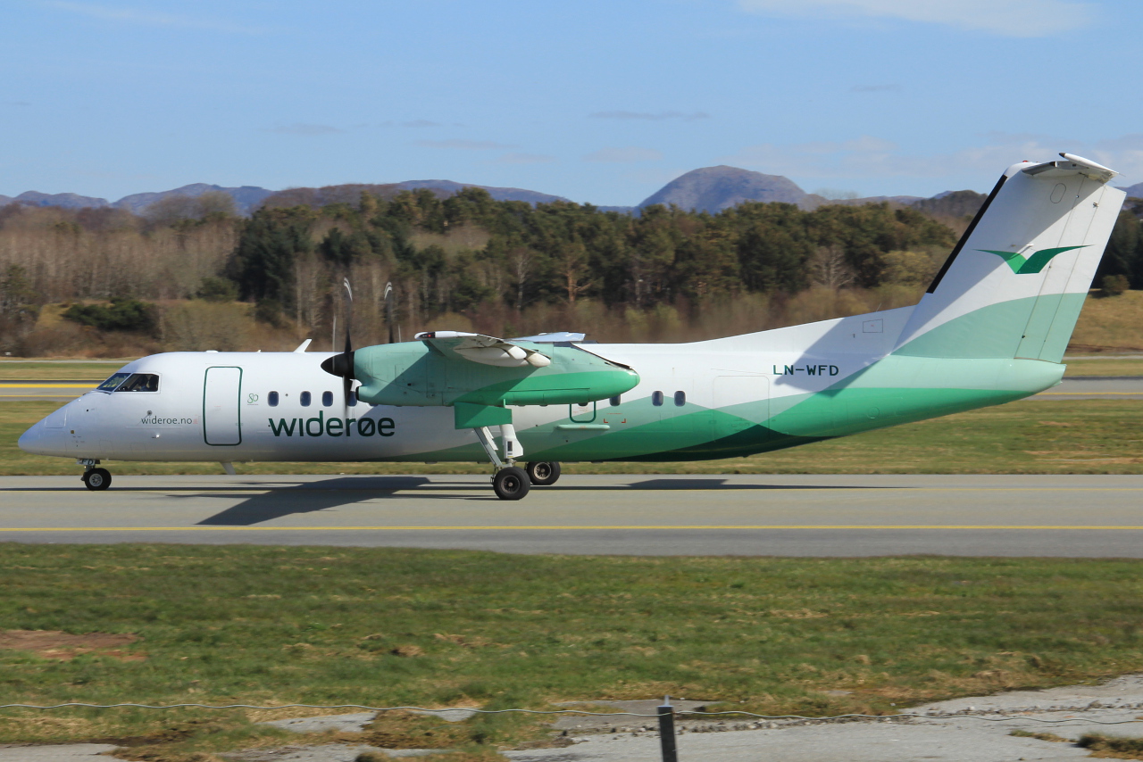 LN-WFD · Bombardier Dash 8-Q311 · (SVG / ENZV)