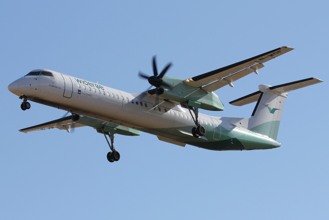 LN-WDF · Bombardier Dash 8-Q402 · (SVG / ENZV)