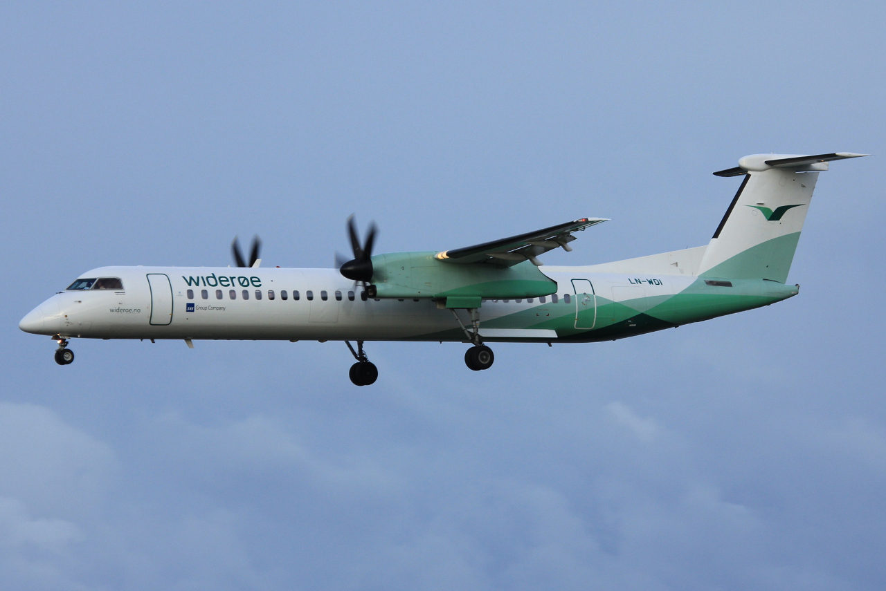 LN-WDI · Bombardier Dash 8-Q402 · (SVG / ENZV)
