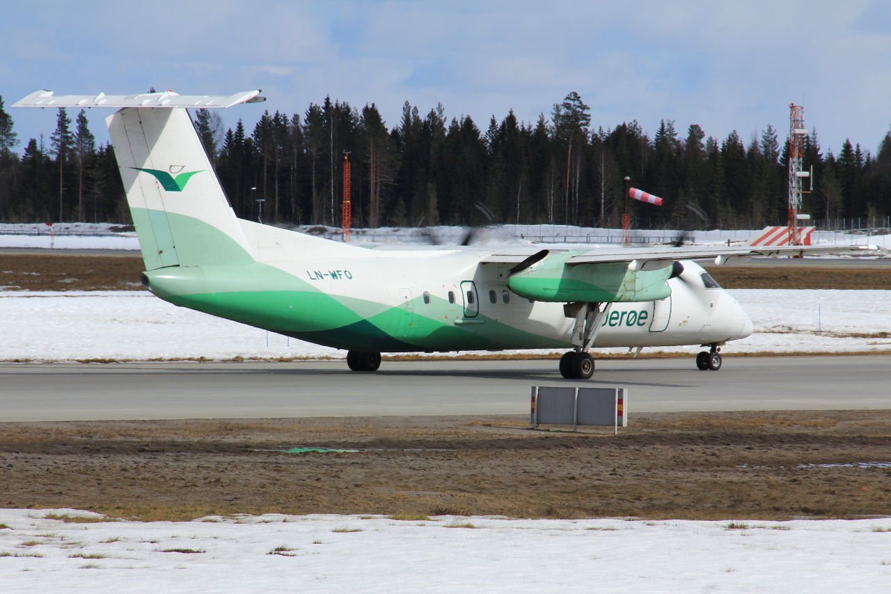 LN-WFO · Bombardier Dash 8-Q311 · (OSL / ENGM)