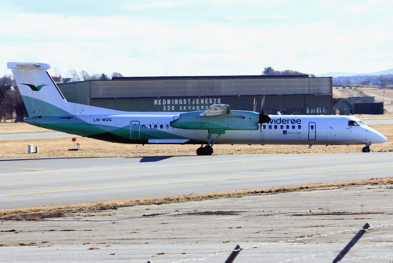LN-WDG · Bombardier Dash 8-Q402 · (SVG / ENZV)