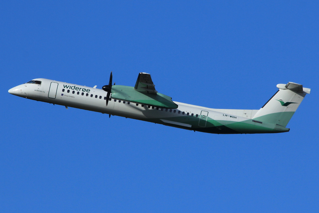 LN-WDH · Bombardier Dash 8-Q402 · (SVG / ENZV)