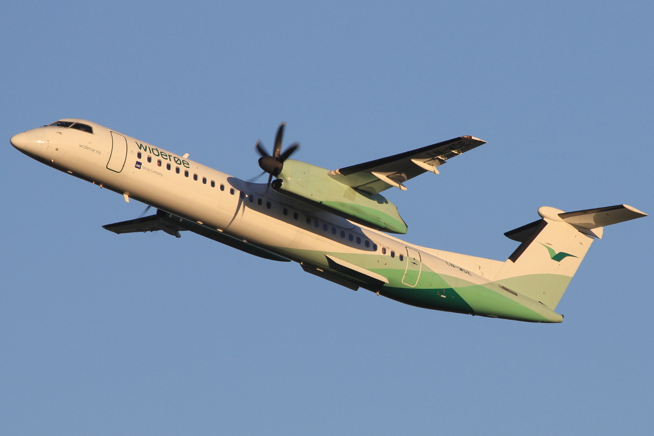LN-WDE · Bombardier Dash 8-Q402 · (SVG / ENZV)