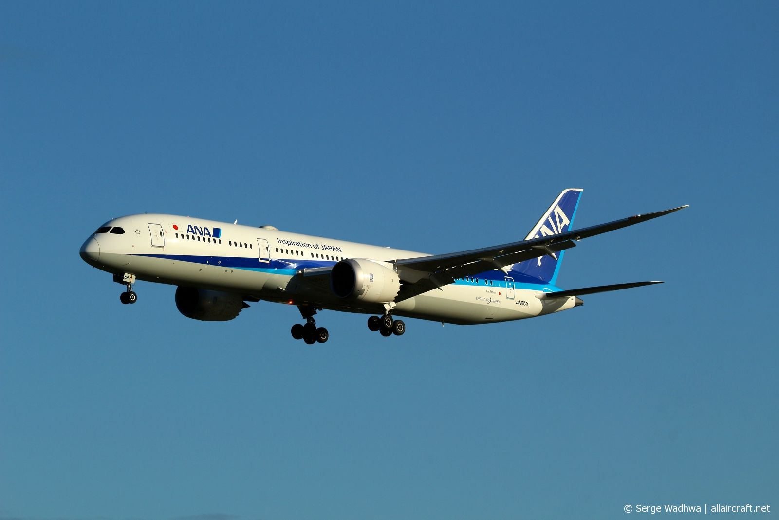 JA887A · Boeing 787-9 Dreamliner · (SYD / YSSY)
