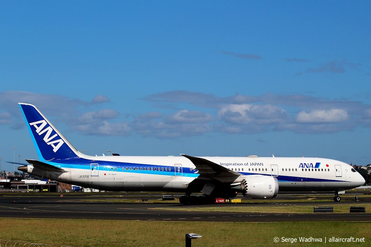 JA921A (43865) 2019 Boeing 787-9 Dreamliner