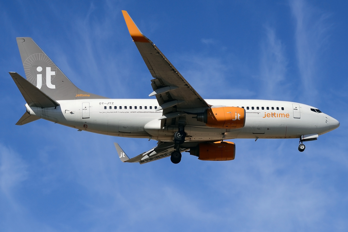 OY-JTZ · Boeing 737-73S · (LPA / GCLP)