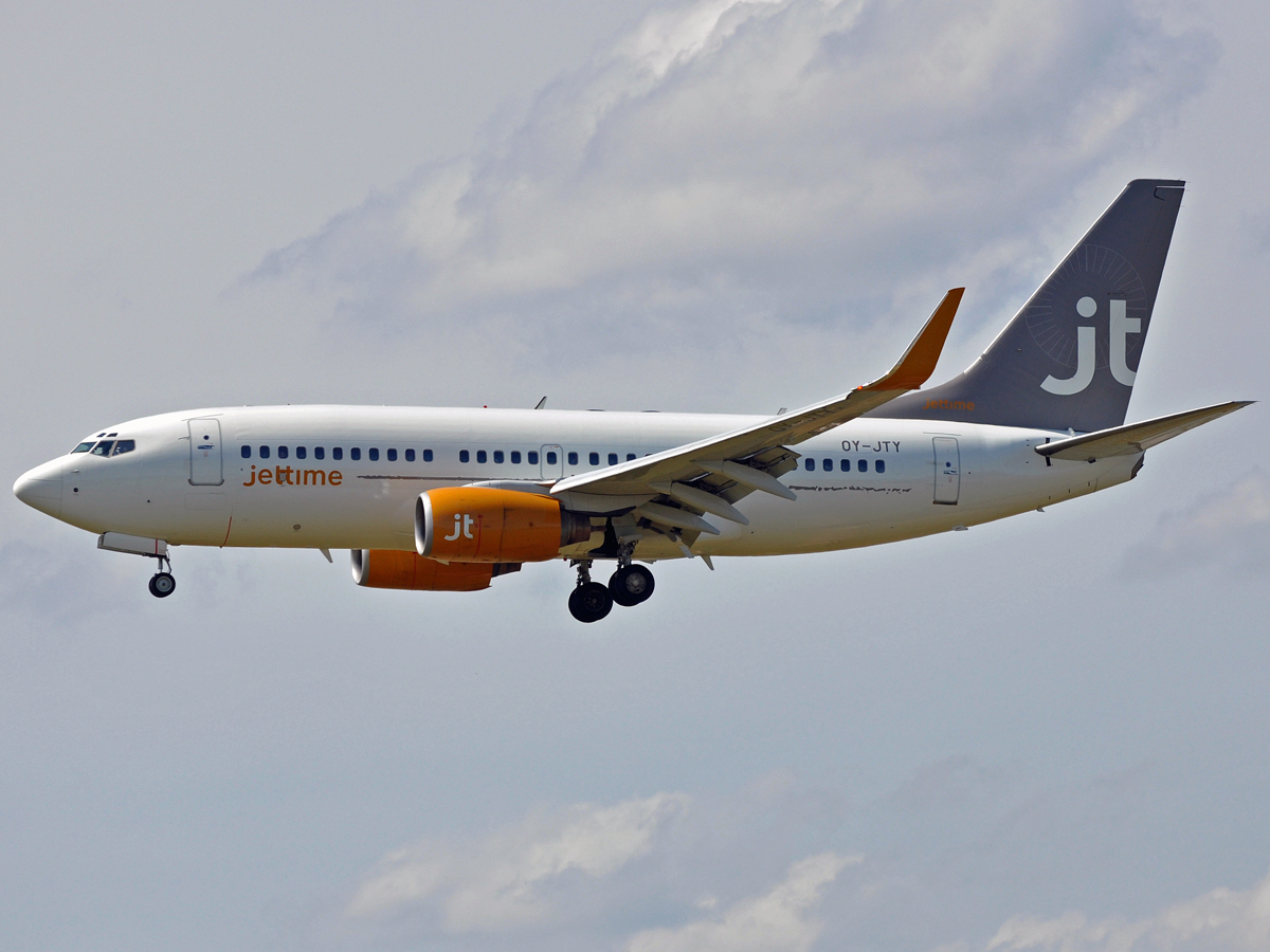OY-JTY · Boeing 737-7Q8(WL) · (CPH / EKCH)
