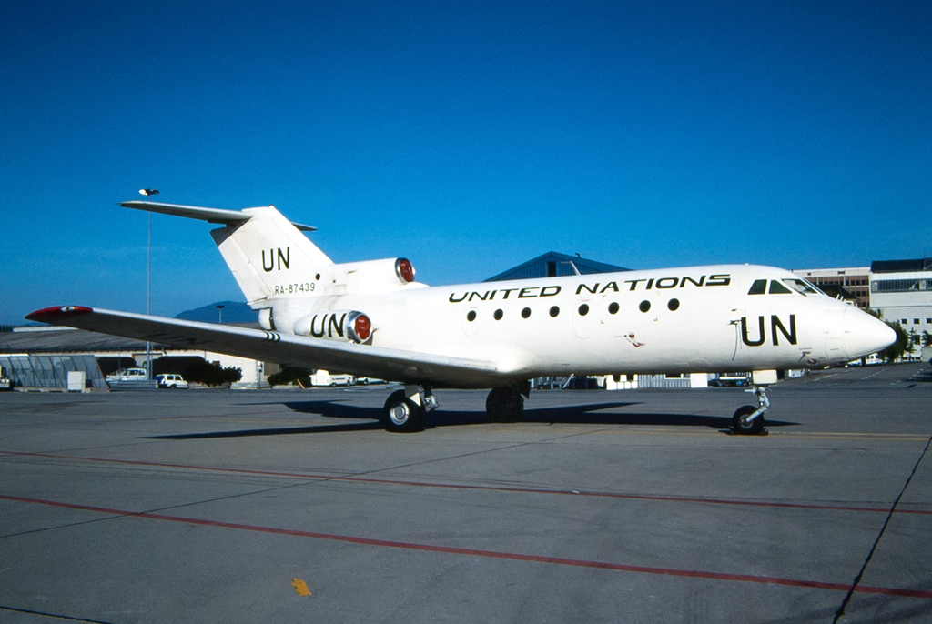 RA-87439 · Yakovlev Yak-40 · (GVA / LSGG)