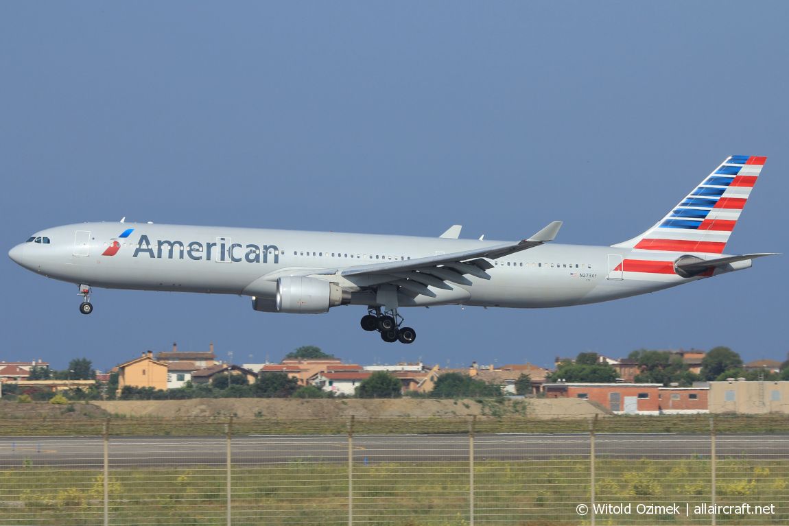 N273AY · Airbus A330-323 · (FCO / LIRF)