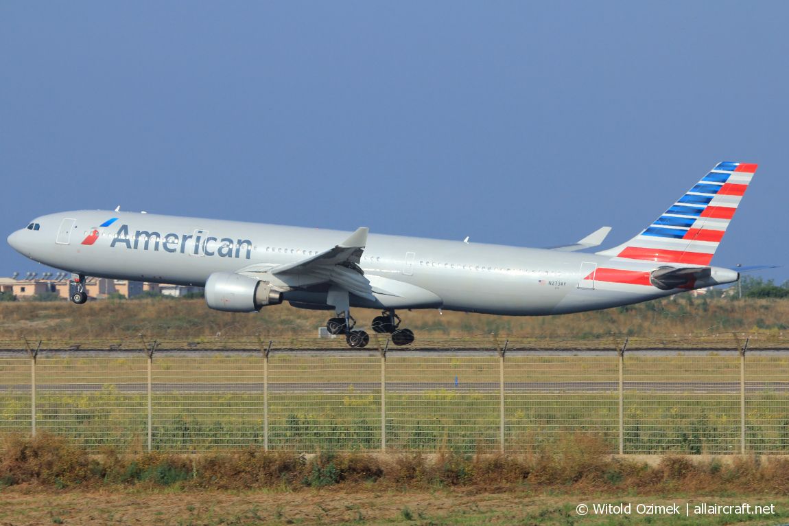 N273AY · Airbus A330-323 · (FCO / LIRF)