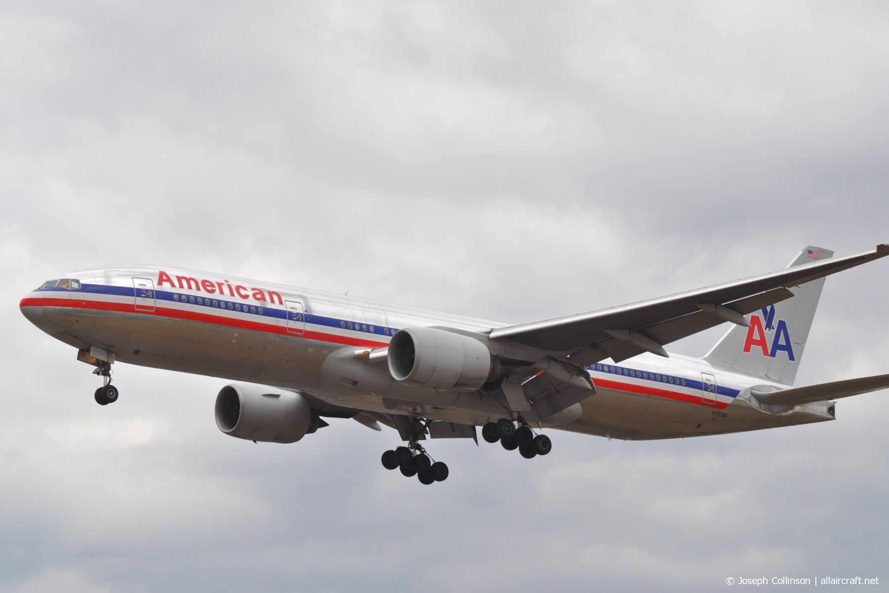 N793AN · Boeing 777-223/ER · (LHR / EGLL)