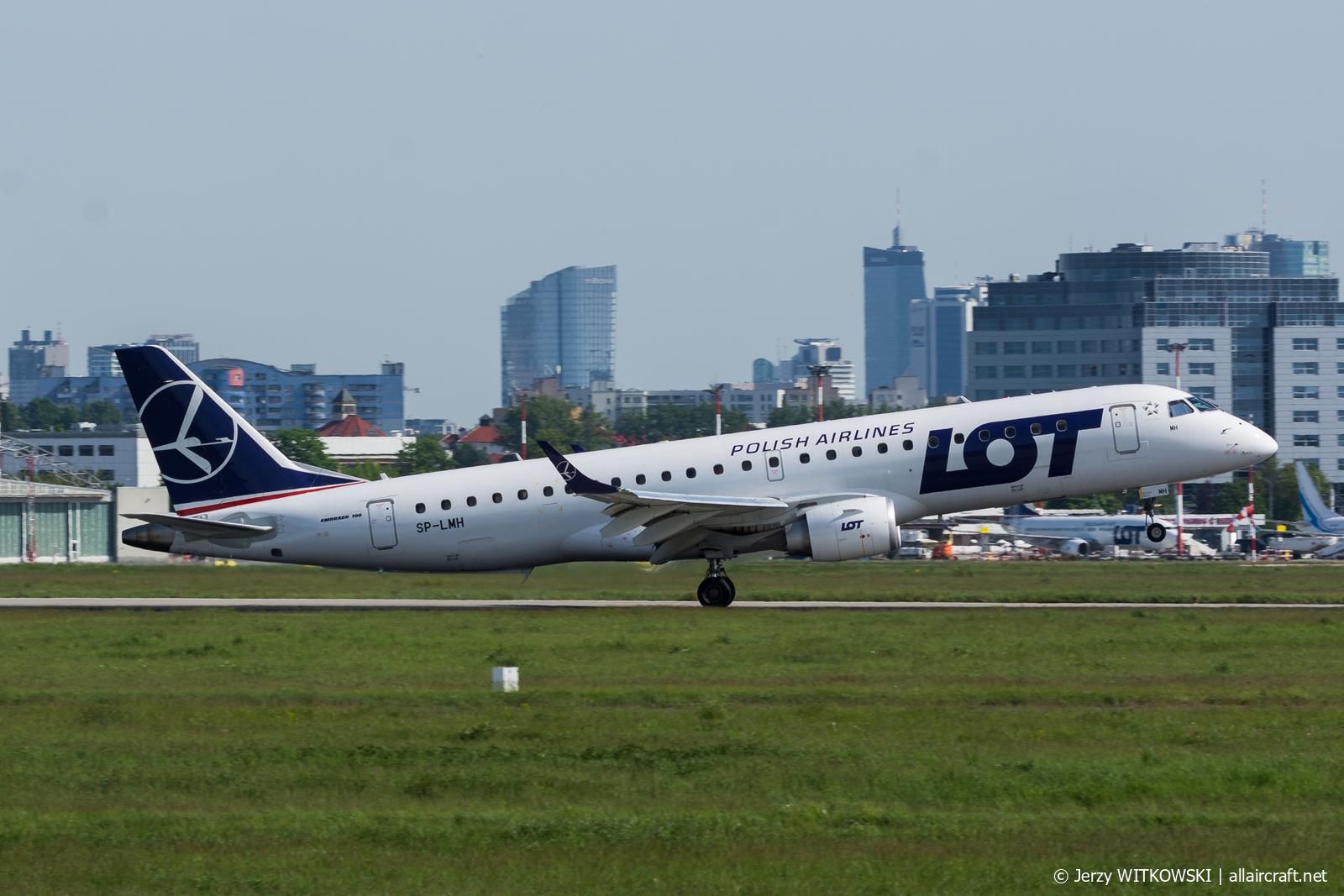 SP-LMH · Embraer ERJ-190LR · (WAW / EPWA)