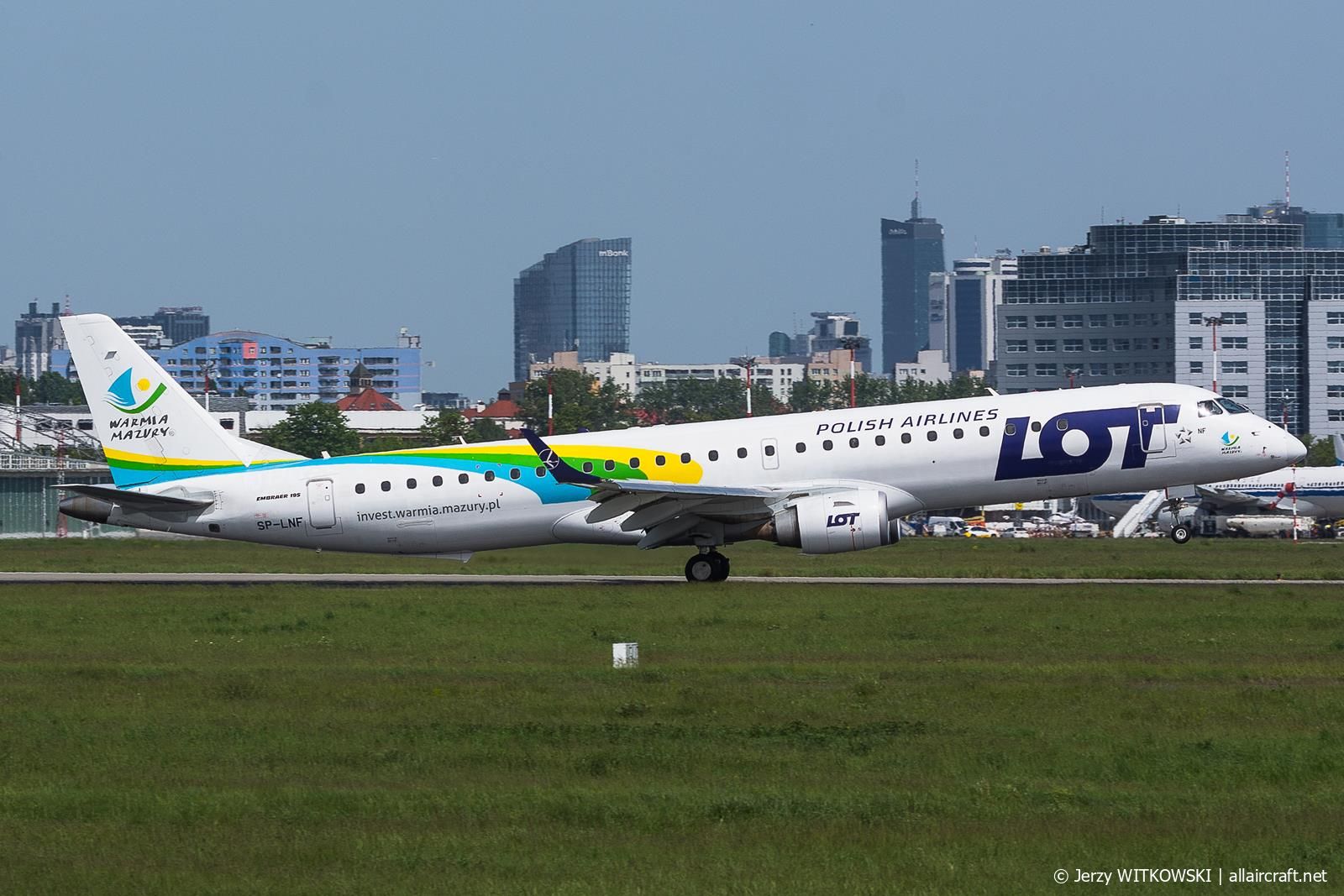 SP-LNF · Embraer ERJ-195LR · (WAW / EPWA)