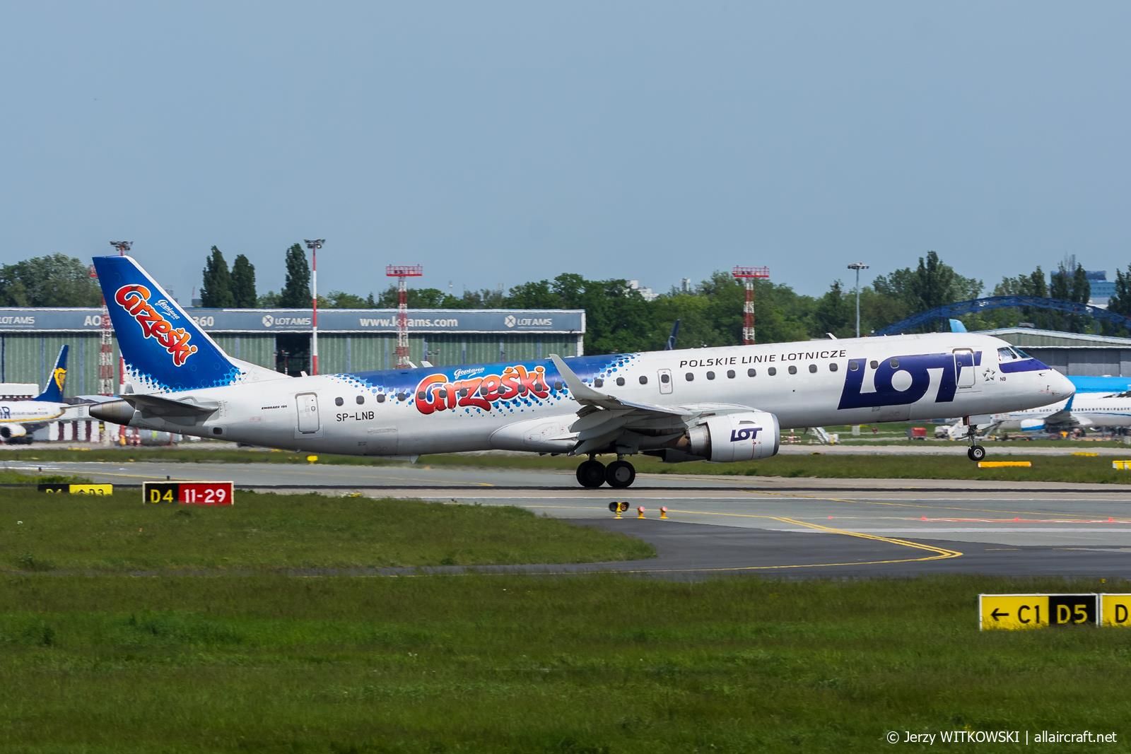 SP-LNB · Embraer 190-200LR · (WAW / EPWA)