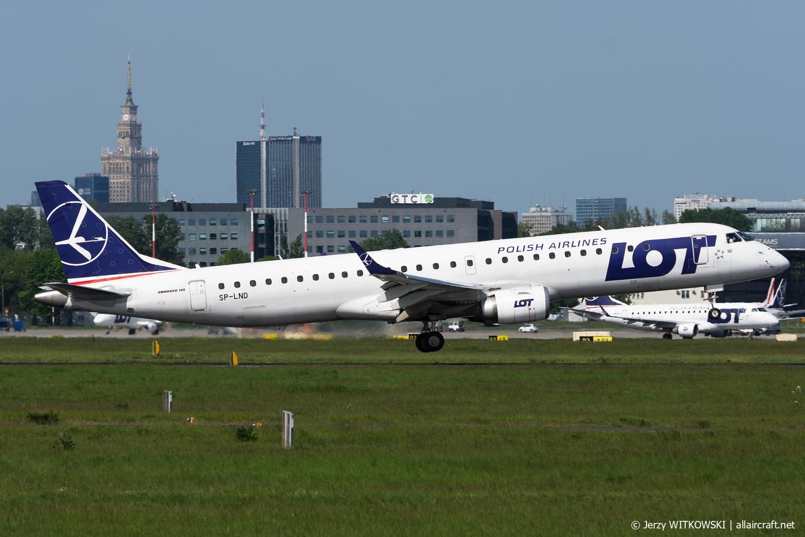 SP-LND · Embraer 190-200LR · (WAW / EPWA)