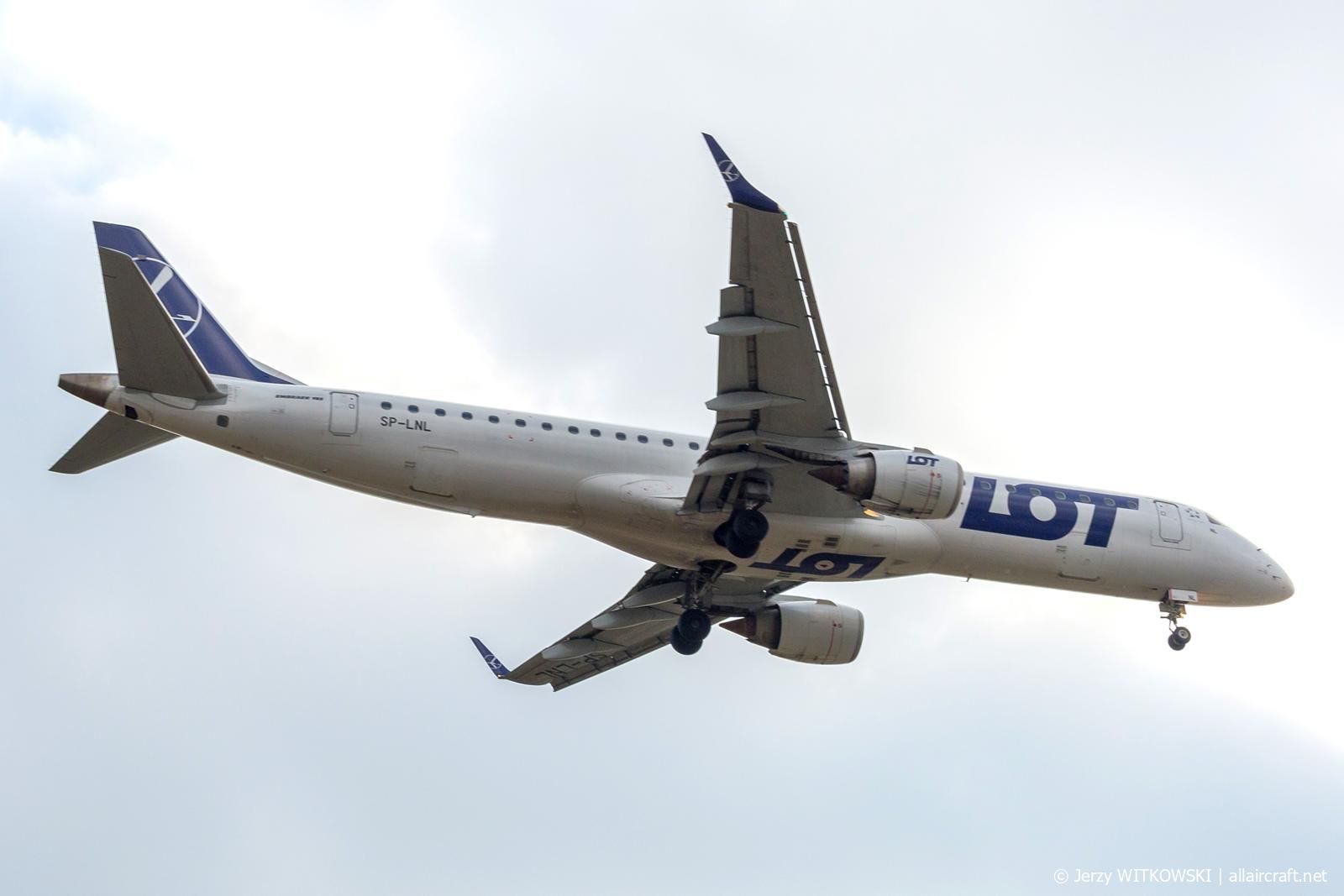 SP-LNL · Embraer 190-200IGW · (RZE / EPRZ)