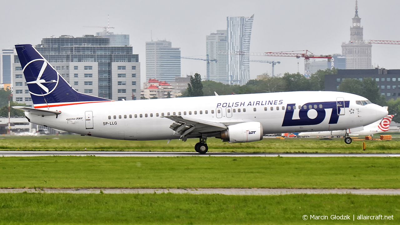 SP-LLG · Boeing 737-45D · (WAW / EPWA)